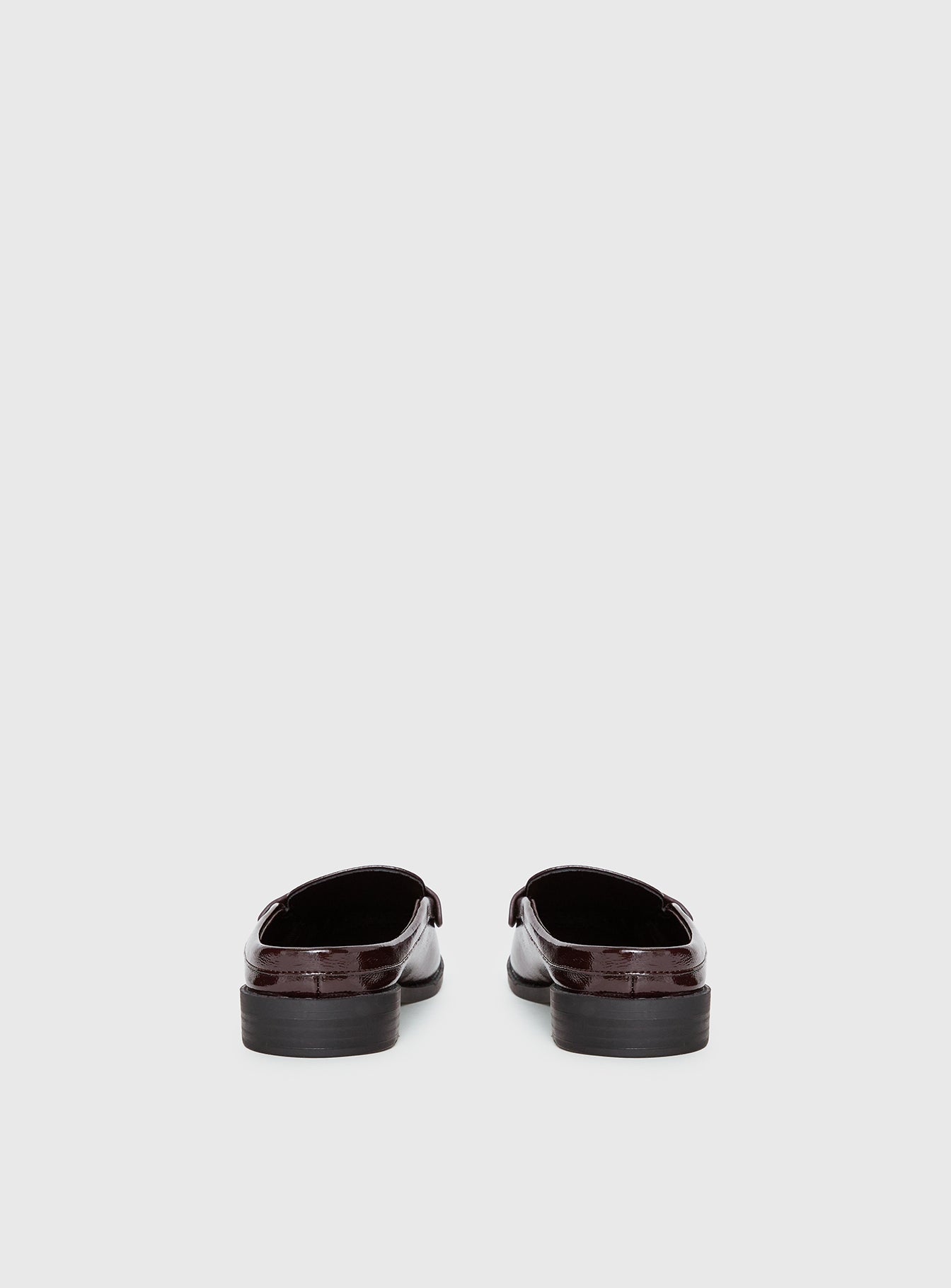 Therapy Atticus Faux Leather Slip On Loafers Cherry