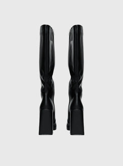 Montgomery Boots Matte Black