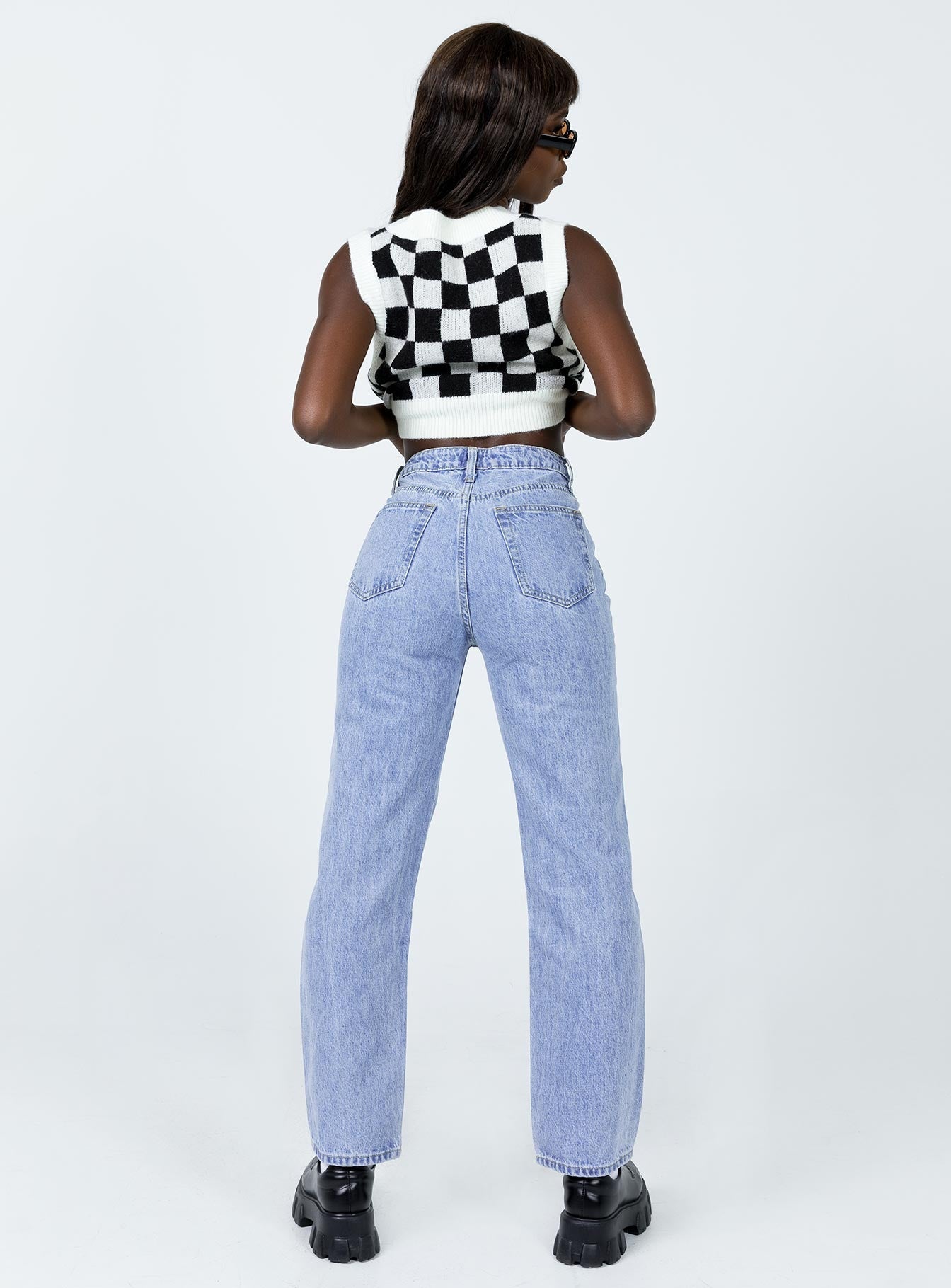 product Princess Polly High Waisted  Holland Jeans