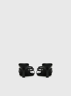 Goalie Heels Black