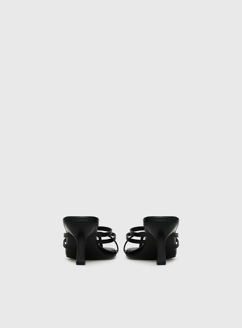 Goalie Heels Black