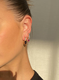 Donilla Earring Pack Gold / Multi