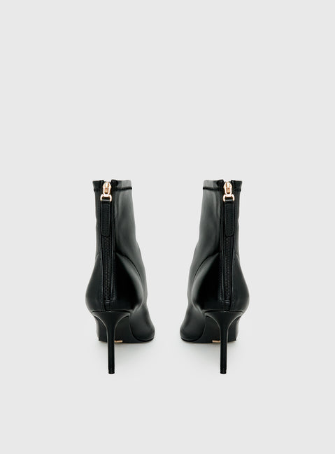 Billini Brighton Pointed Toe Boots Black