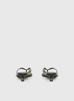 Therapy Jellyz Kitten Heels Smoke