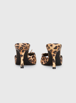 Hazelle Heels Leopard