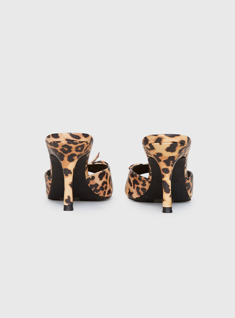 Hazelle Heels Leopard