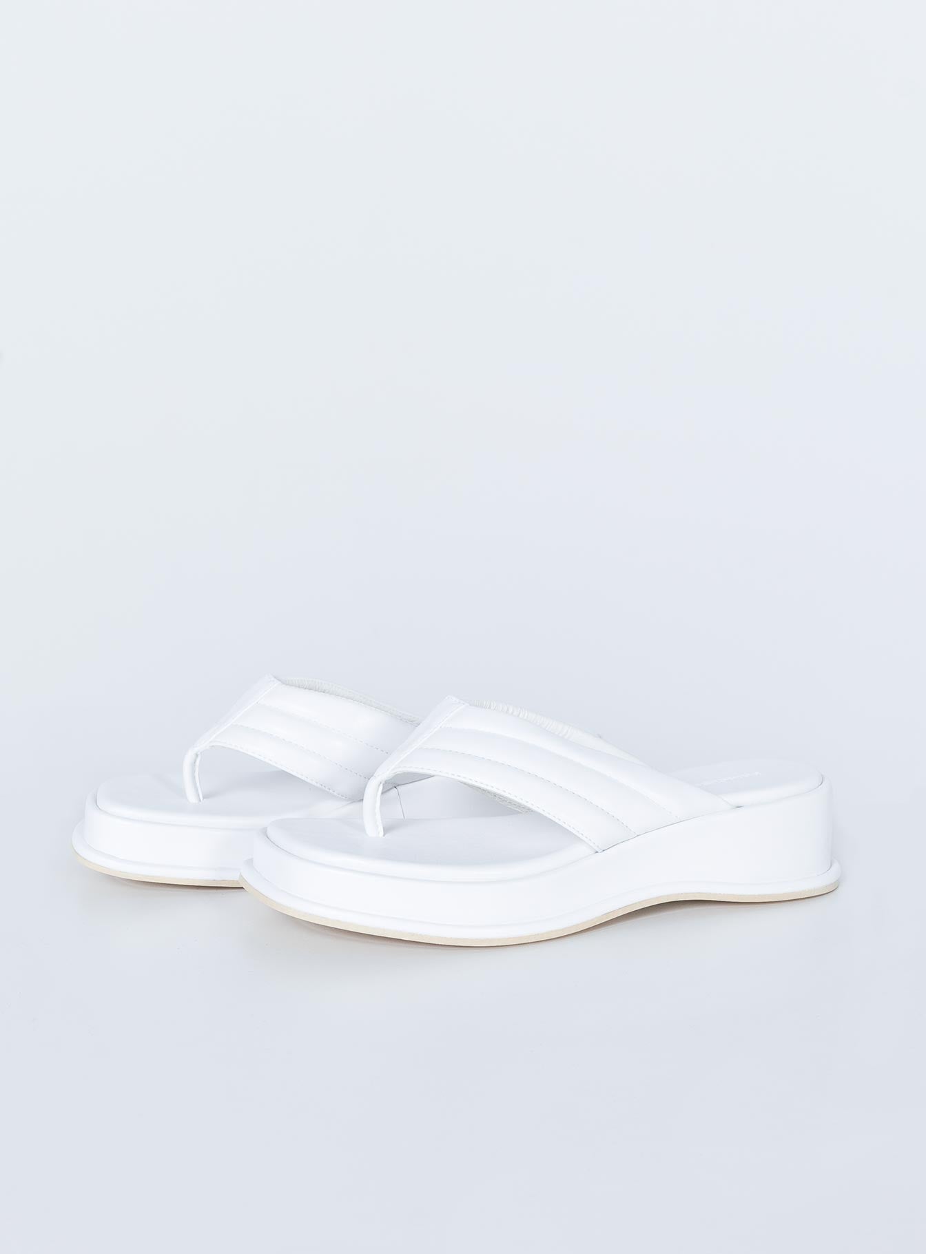 Pump It Up Platforms White