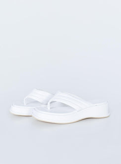 Pump It Up Platforms White