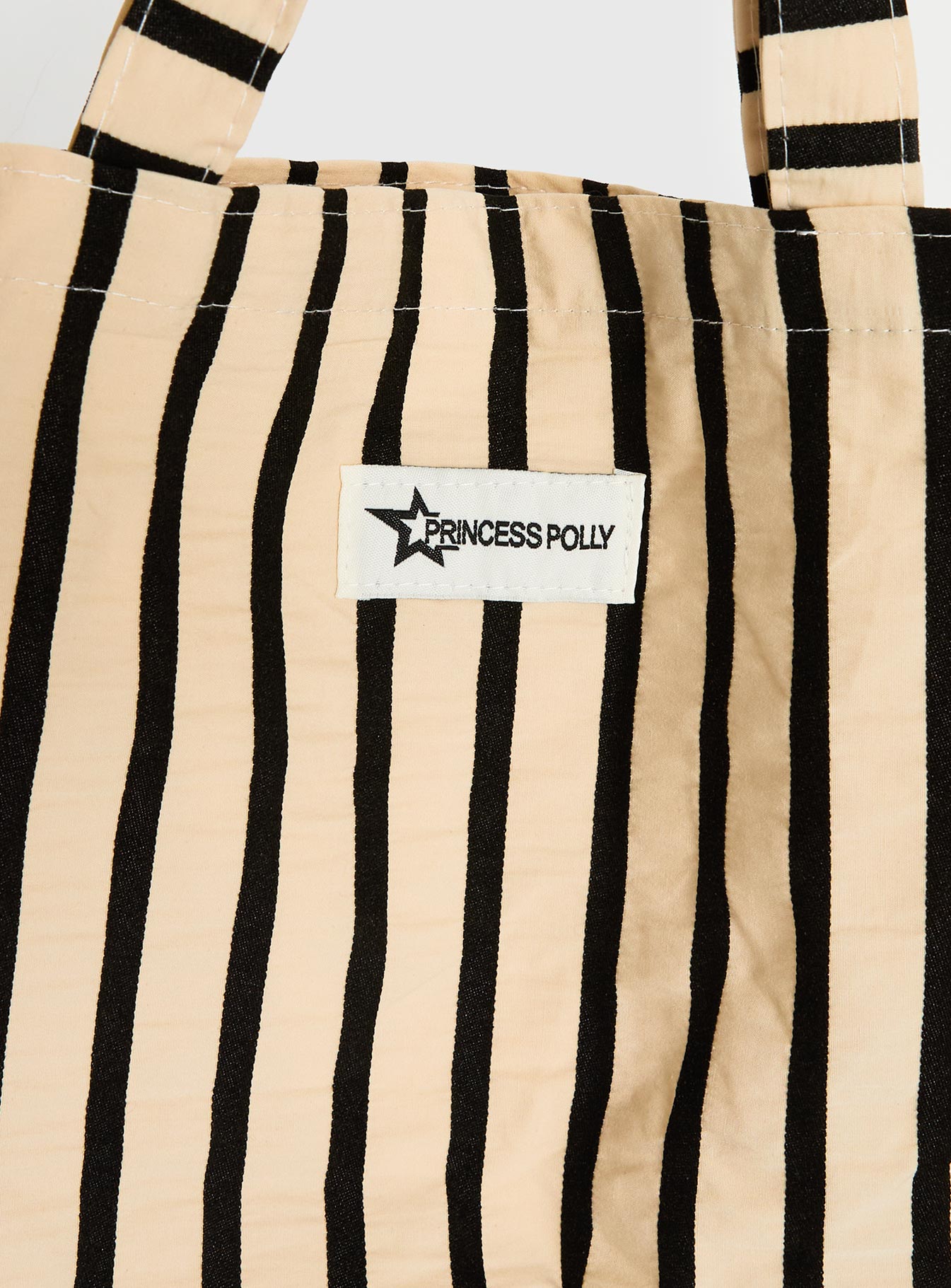 Skylaah Tote Bag Black Stripe