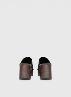 Therapy Imani Platform Sandals Black