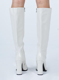 Mercury Boots Off White