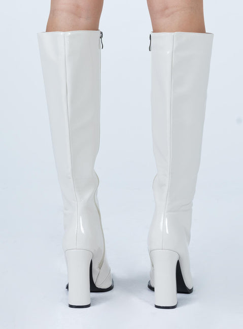 Mercury Boots Off White