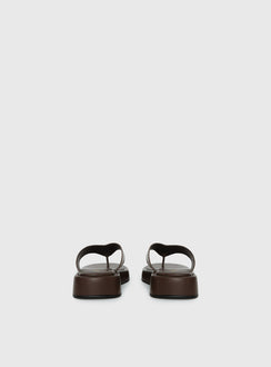Therapy Val Sandals Chocolate
