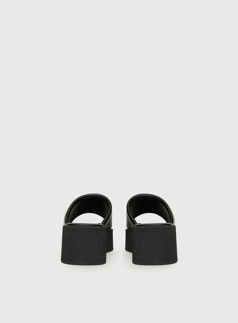 Hugo Flatforms Black