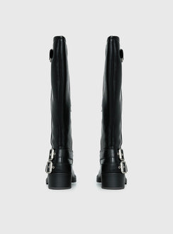 Therapy Form Boots Worn Black