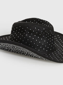 Tennessee Diamante Cowboy Hat Black