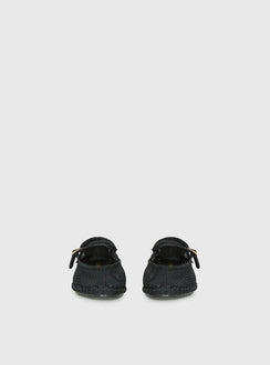 Therapy Alicante Mesh Ballet Flats Black