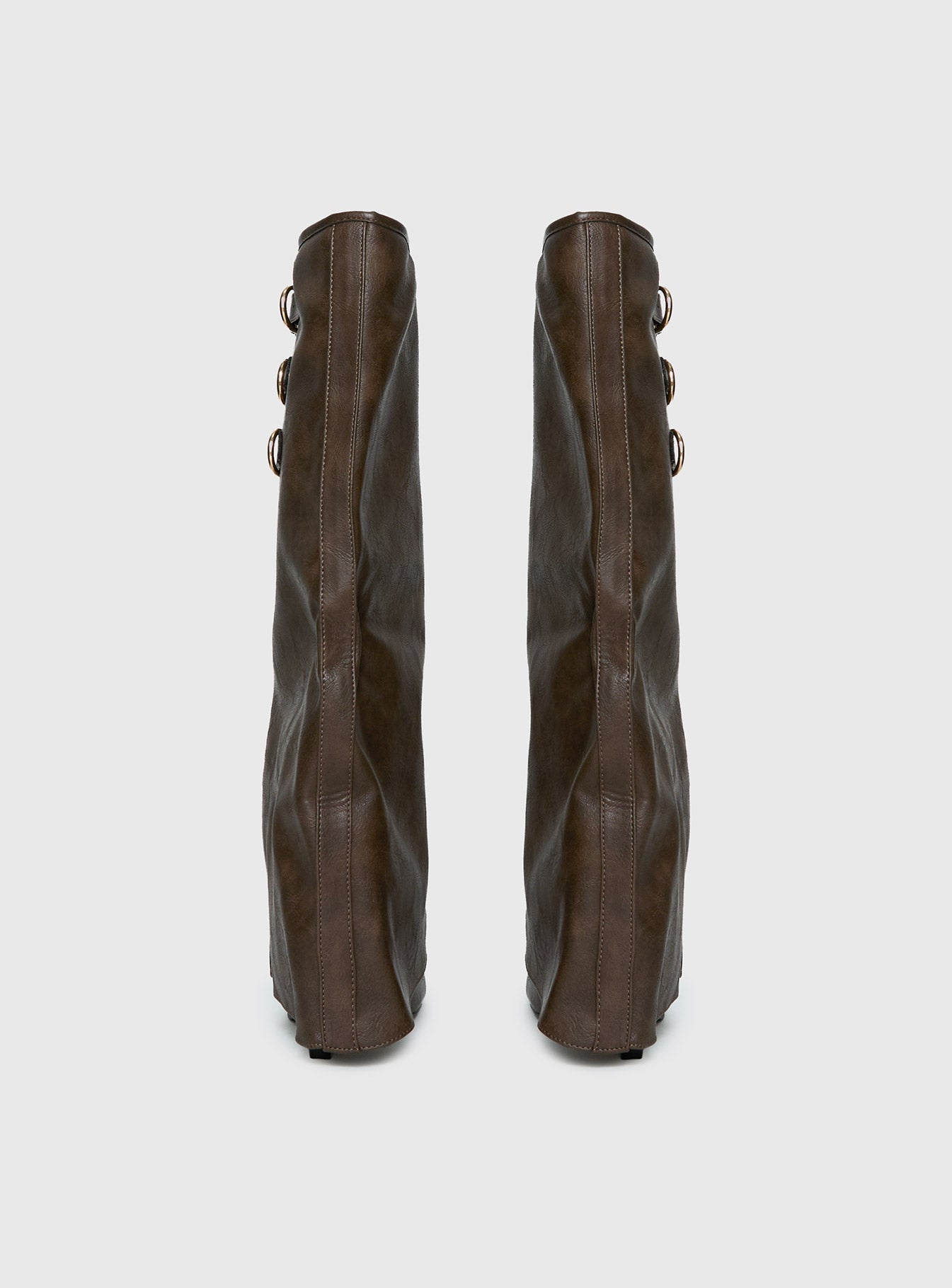 Ritz Knee High Boots Brown