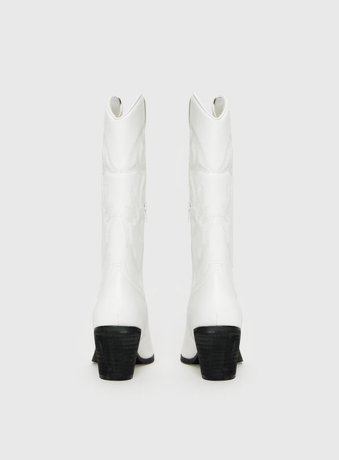 Therapy Clayton Boots White
