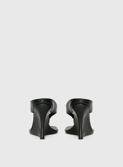 Two Summers Wedge Heels Black