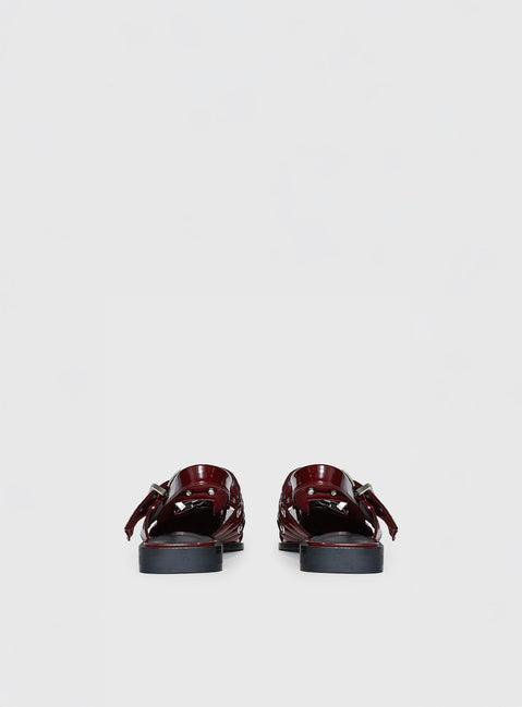 Therapy Matilda Flats Cherry Patent