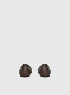 Therapy Harajuku Split Toe Ballet Flats Chocolate