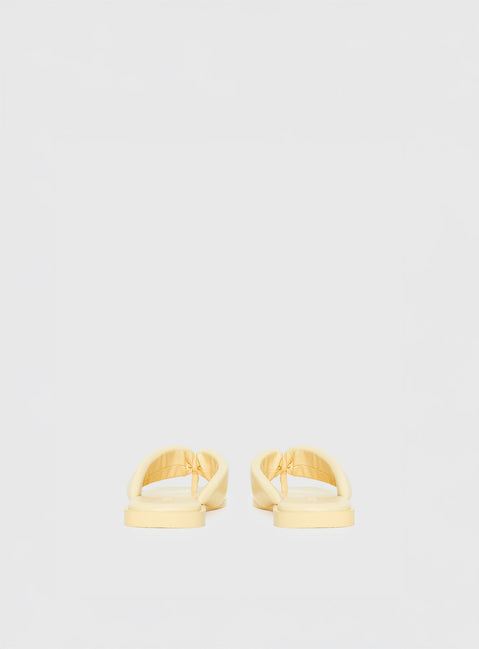 Rylin Puff Thong Sandals Butter