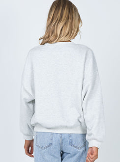 Lake Tahoe Crewneck Sweatshirt Grey Princess Polly  regular 