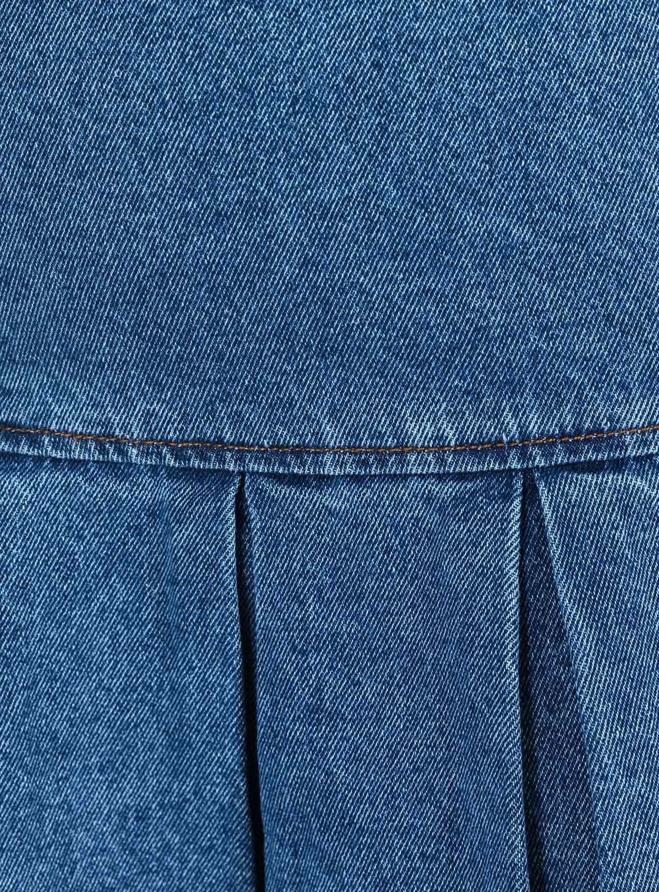 product Rescue Me Pleat Mini Skirt Denim Princess Polly  Mini Skirts 