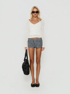 Villa Mini Short Jewel Tartan