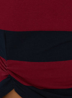 In Transit Tee Red Stripe
