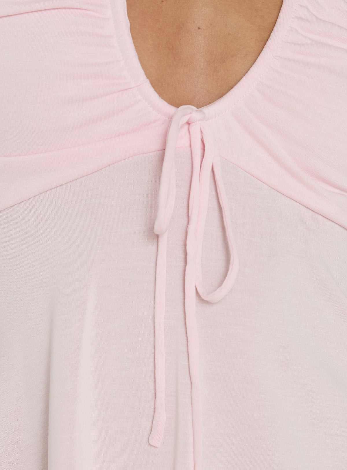 Madallaine Ruched Halter Top Pink
