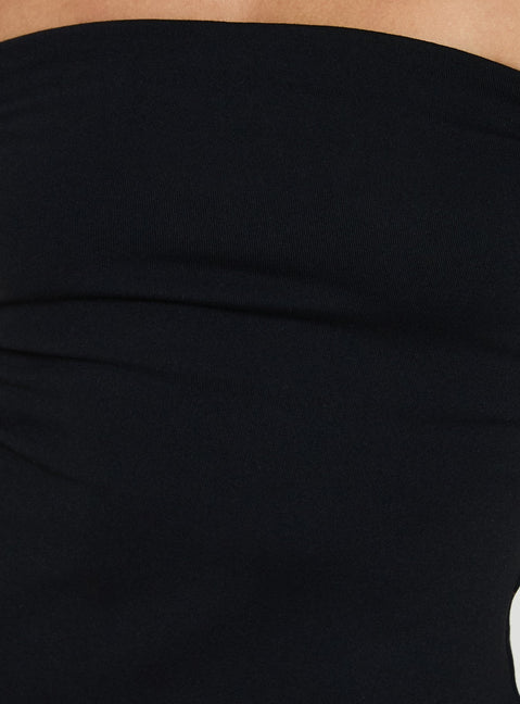 Daily Define Tube Top Black