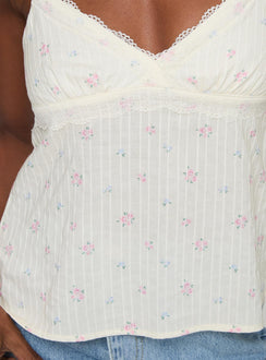 product Princess Polly  Lunya Top White Floral