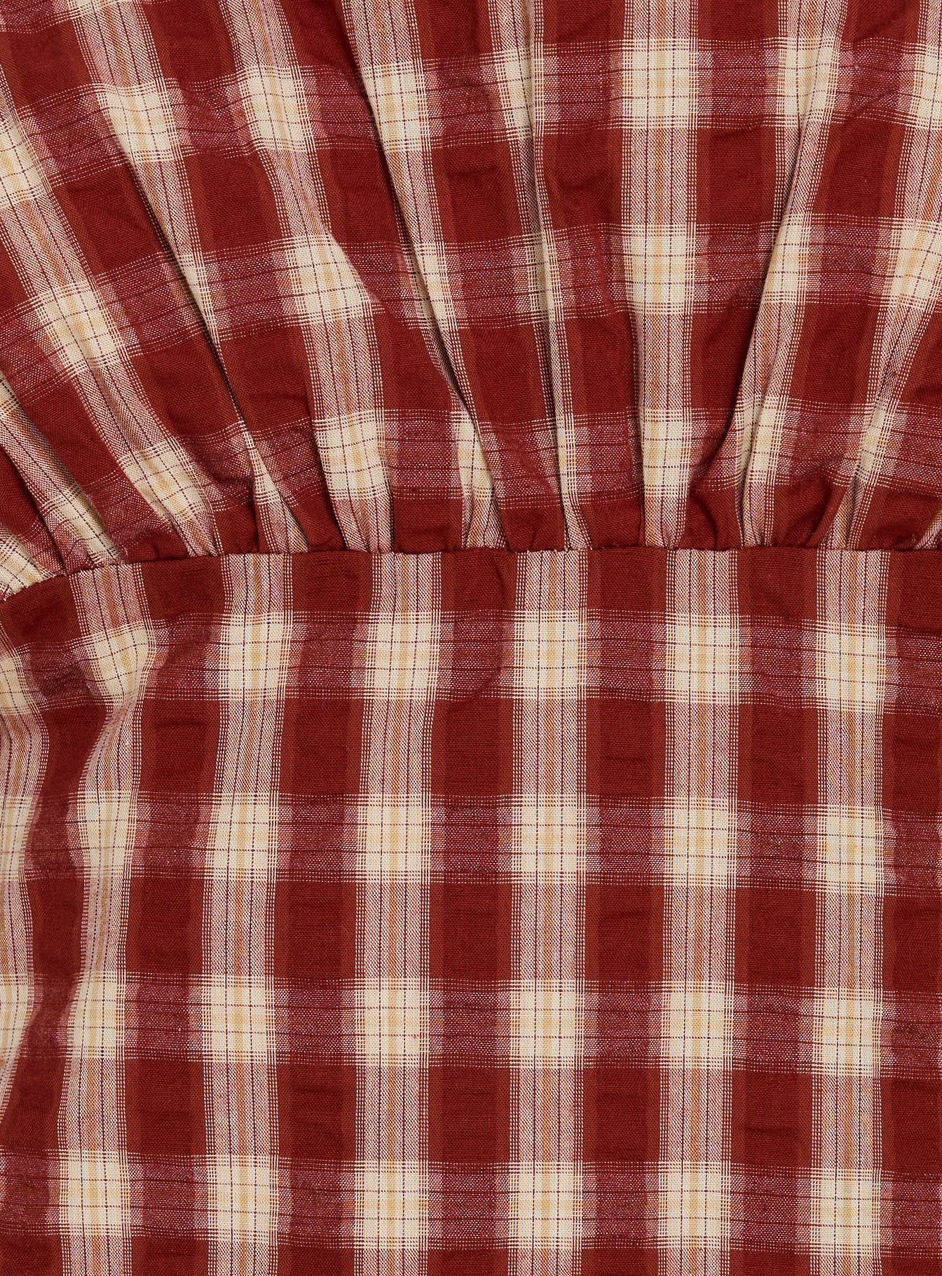 Sweet Somethings Mini Dress Red Check Curve