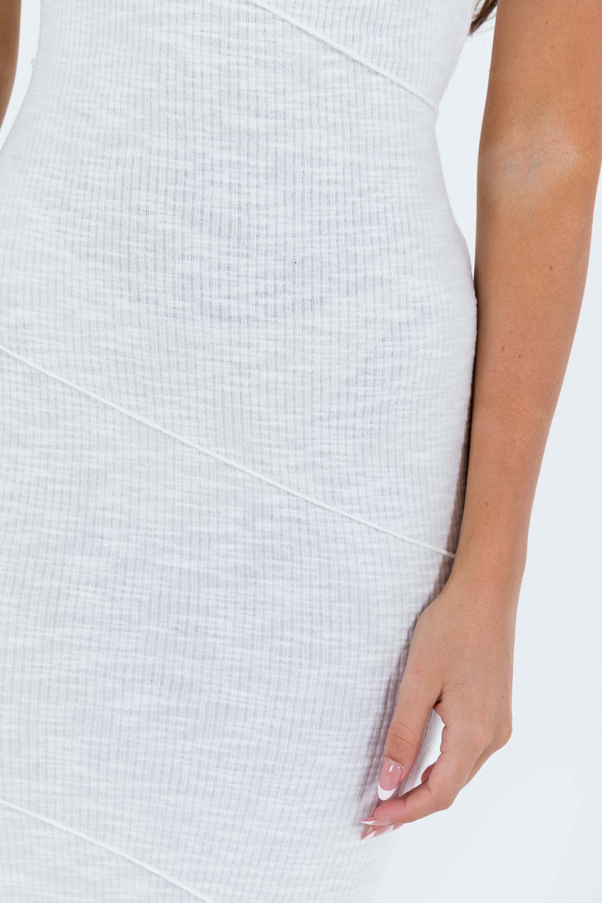 product Princess Polly High Neck  Oscar Midi Dress White Petite