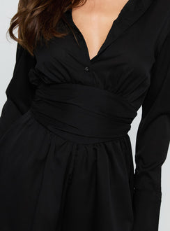 Belvedere Playsuit Black