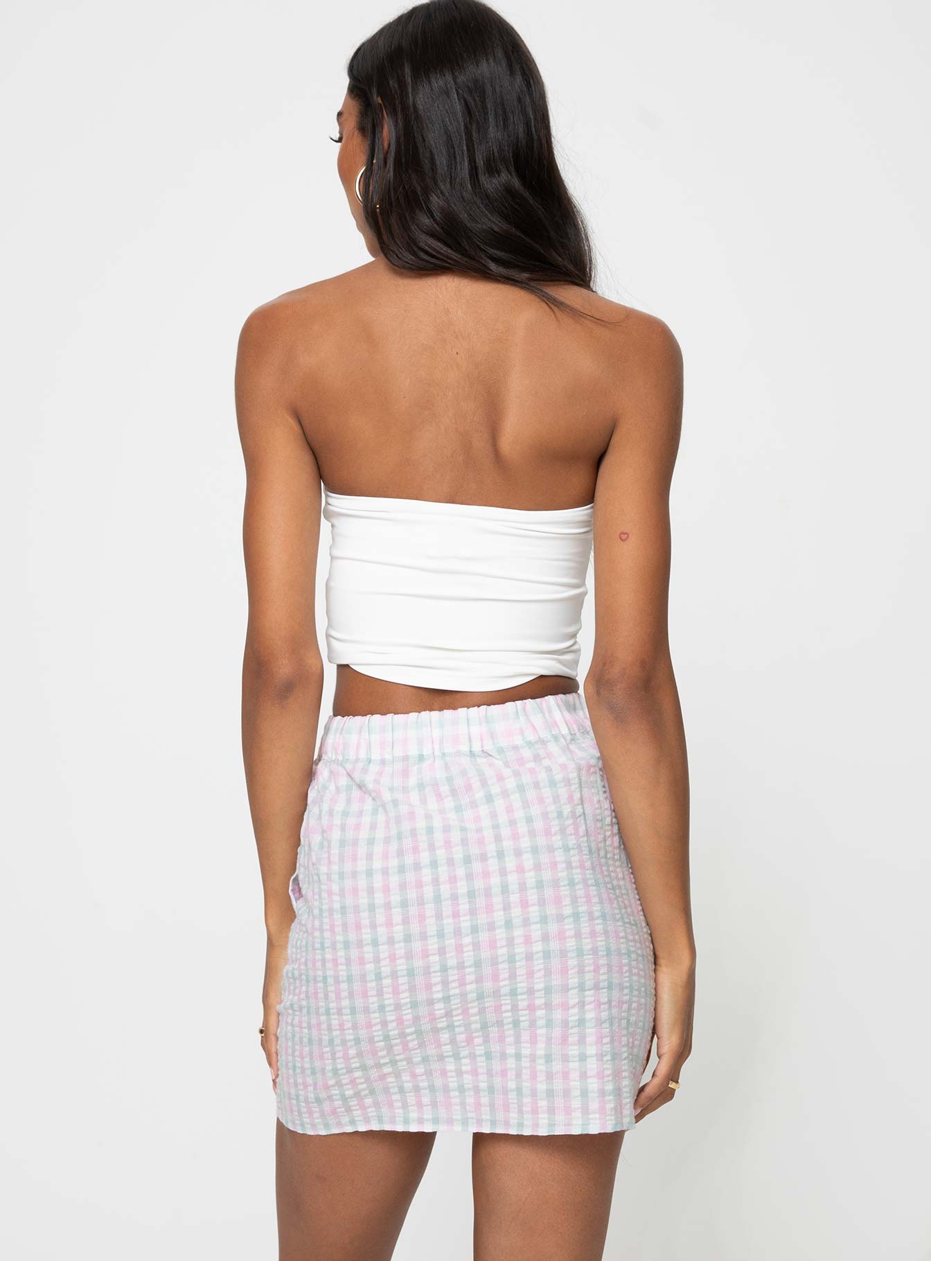 Seersucker Check Set Pink Multi