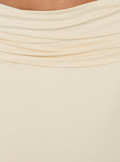 Featuring the Sezzia Ruched Asymmetrical Midi Skirt Beige womens-skirts with fitted silhouette and length detail Princess Polly