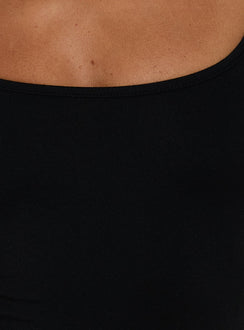 All Tied Up Bodysuit Black