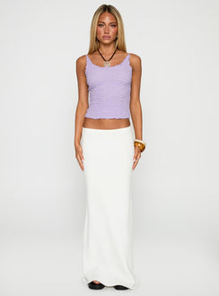 Blink Twice Top Lilac