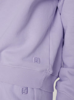 Wellness Off The Shoulder Jumper Washed Lavender