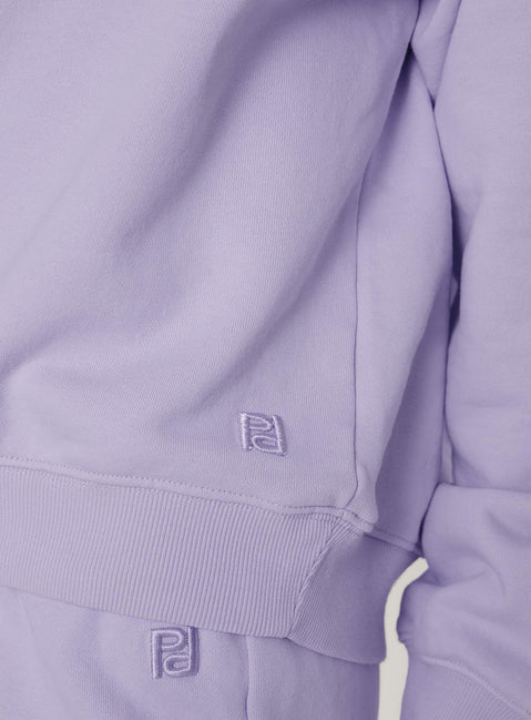 Wellness Off The Shoulder Jumper Washed Lavender