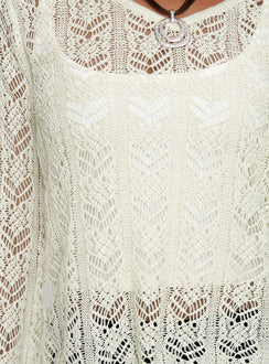 You Know Me Knit Sweater Lemon