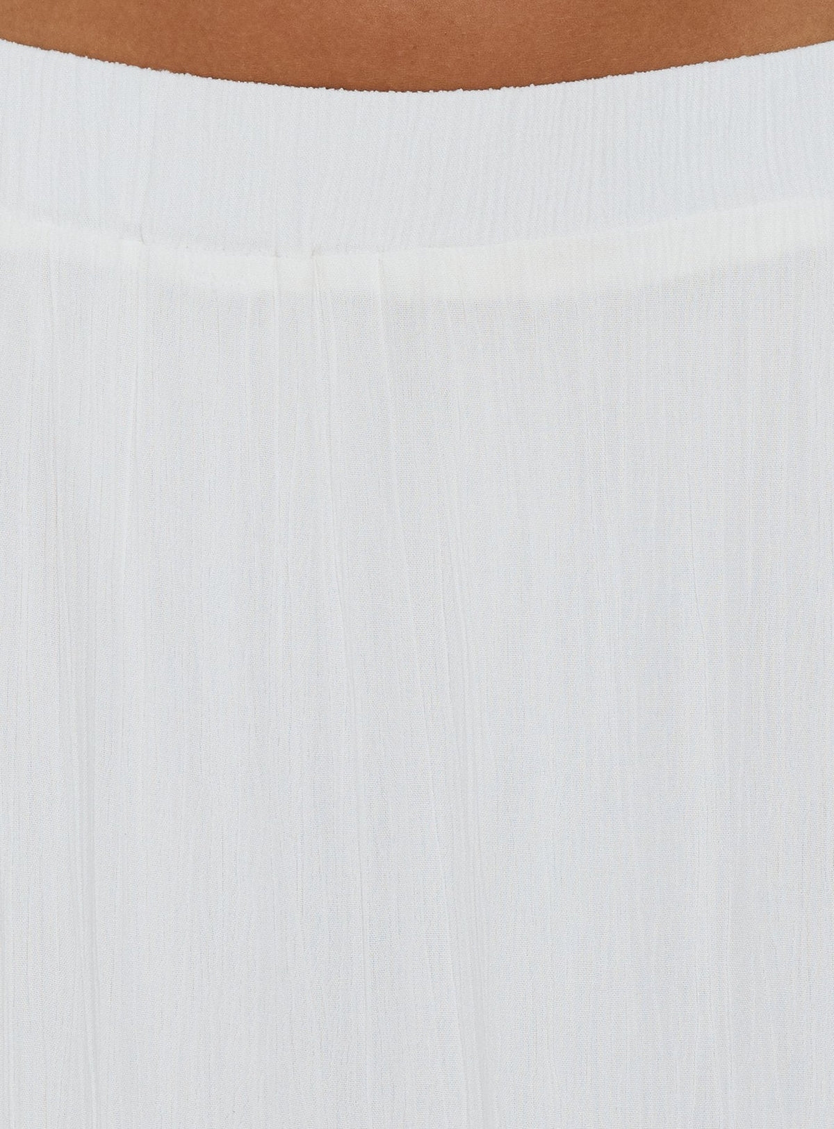 Miriah Maxi Skirt White