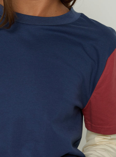 The Brass Long Sleeve Top Multi