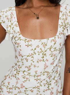 product Princess Polly Whitechapel Mini Dress Multi Square Neck 