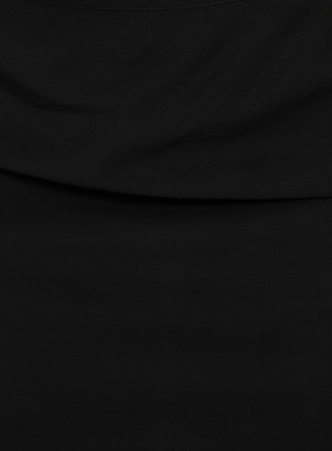 Shoreline Midi Skirt Noir