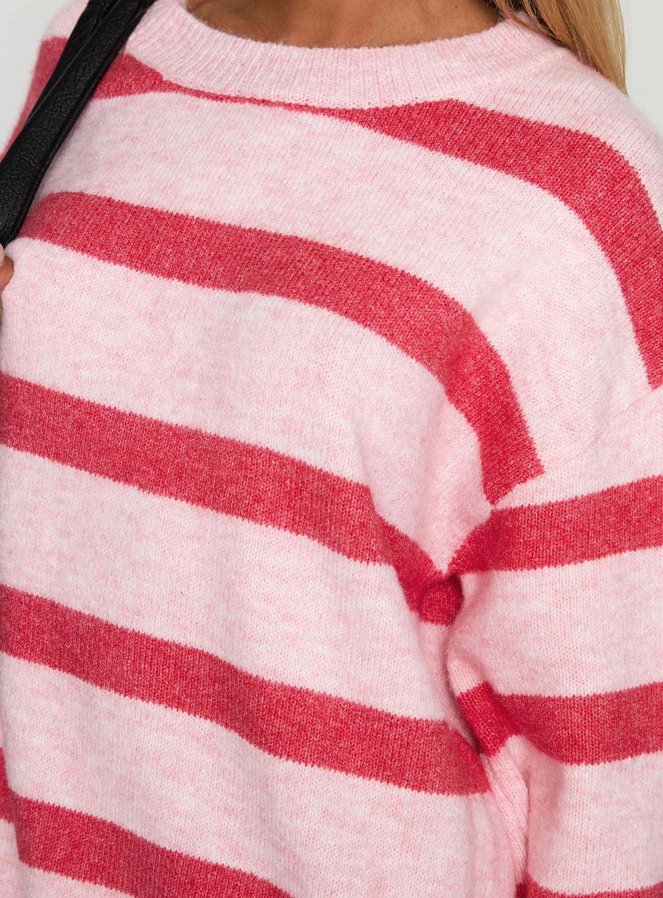 Places To Go Knit Sweater Red / Pink