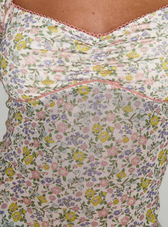 Sybilla Top Multi Floral